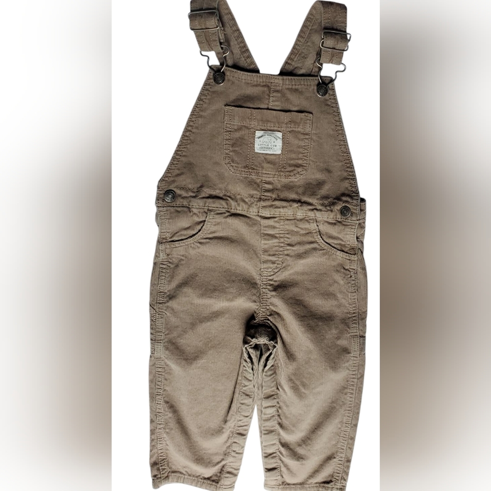 Carter's Corduroy Overalls 24 Months Tan Overall Pants